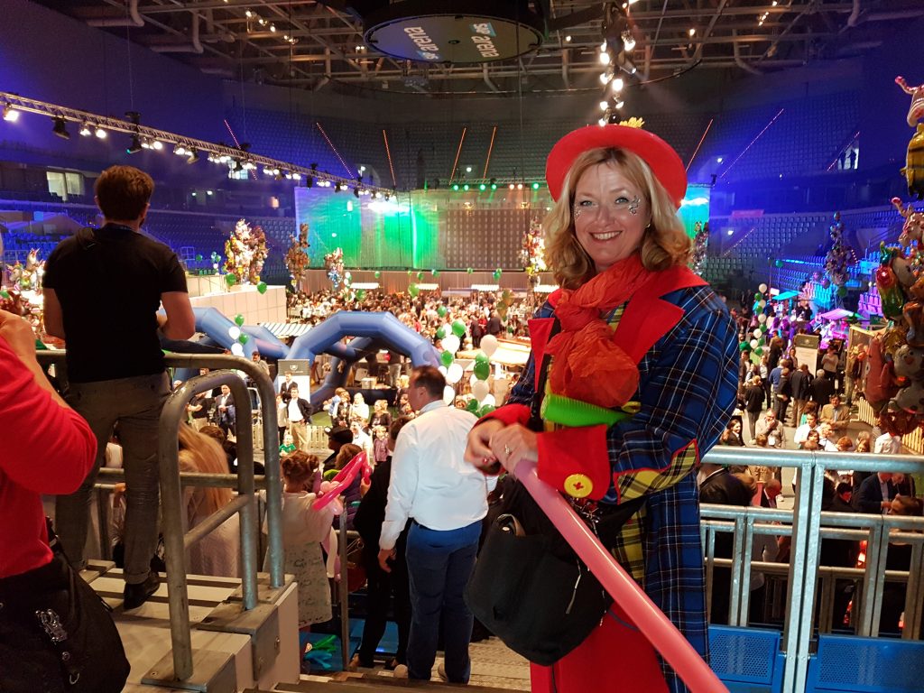 Zauberclown für Feier mieten